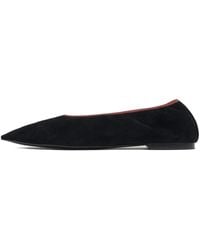 Bimba Y Lola - Pointed-Toe Suede Flat Pumps - Lyst