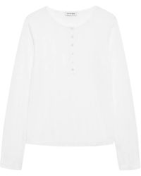 Anine Bing - T-Shirt Pia À Manches Longues - Lyst