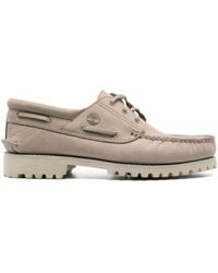 Timberland - Authentic 3-eye Suede Boat Shoes - Lyst