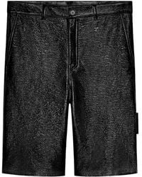 Courreges - Hammer Button-Fastening Shorts - Lyst