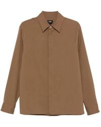 Fendi - Wool Gabardine Shirt - Lyst