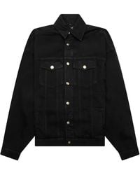 Willy Chavarria - Buttoned Denim Jacket - Lyst