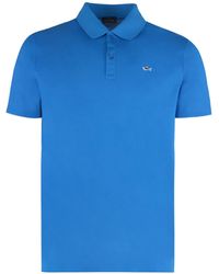 Paul & Shark - Piquet Cotton Polo Shirt - Lyst