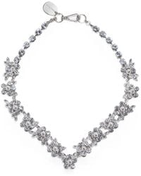 Simone Rocha - V-Line Floral Necklace - Lyst