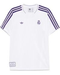 adidas - T-Shirt Real Madrid Terrace Icons - Lyst