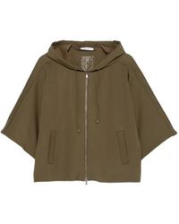 Max Mara - Fidato Jack Met Capuchon En Rits - Lyst