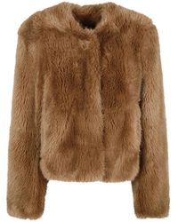 Stand Studio - Veste À Design Sans Col - Lyst