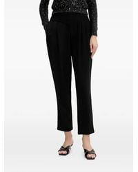 Fracomina - Buttoned Pleated Trousers - Lyst