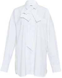 Enfold - Camicia Con Fiocco - Lyst