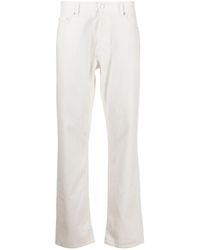 Officine Generale - Wide-Leg Cotton Trousers - Lyst