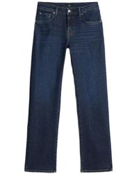 Seven7 - Calie Straight-Leg Jeans - Lyst