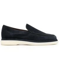 Fratelli Rossetti - Calf-Suede Slip-On Loafers - Lyst