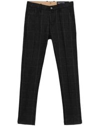 Jacob Cohen - Check-Pattern Tailored Trousers - Lyst