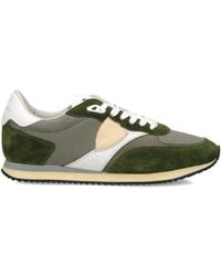 Philippe Model - Suede Panelled Trainers - Lyst