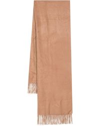 N.Peal Cashmere - Fringed-edge Woven Cashmere Shawl - Lyst