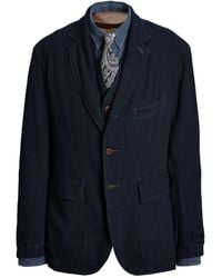 RRL - Herringbone Blazer - Lyst