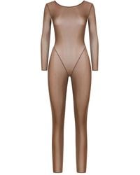 Maison Close - Rückenfreies French Kiss Light Jumpsuit - Lyst