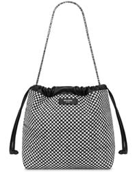 Moschino - Logo-Patch Shoulder Bag - Lyst