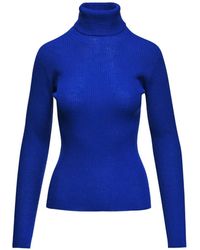 Essentiel Antwerp - Ribbed-Knit Turtleneck T-Shirt - Lyst