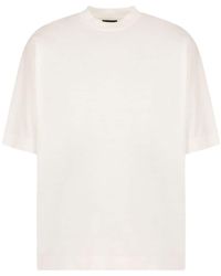 Emporio Armani - Crew Neck Relaxed-fit T-shirt - Lyst