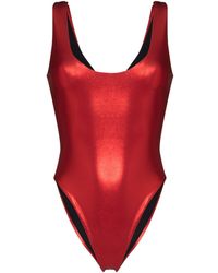 Saint Laurent - Scoop-neck Sleeveless Bodysuit - Lyst