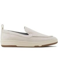 Lanvin - Stitched Panelled Loafers - Lyst