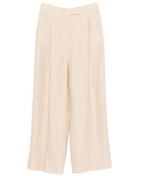 Eleventy - Button-Closure Trousers - Lyst