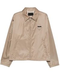 Prada - Neutrals Jackets - Lyst