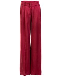 Silvia Tcherassi - Opal Buttoned Trousers - Lyst