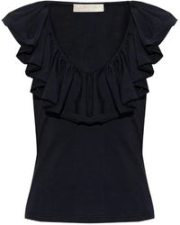 Ulla Johnson - Elsie Ruffled Blouse - Lyst