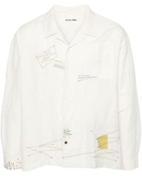 STORY mfg. - Camicia Greetings con ricamo - Lyst
