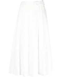 Fabiana Filippi - Gonna Midi Con Cintura - Lyst
