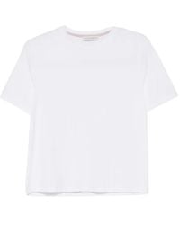 Le Tricot Perugia - T-Shirt Met Ronde Hals - Lyst