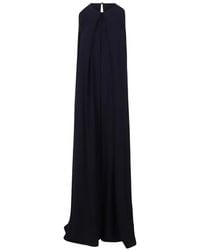 Gianluca Capannolo - Pleated Sleeveless Gown - Lyst