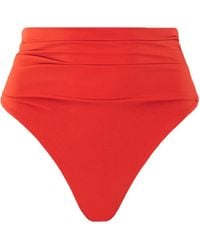 Jacquemus - The Drapeado Bikini Bottoms - Lyst