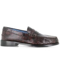 Paul Smith - Snake-Effect 'Laida' Penny Loafers - Lyst