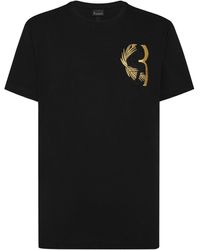 Billionaire - T-shirt en coton à logo brodé - Lyst