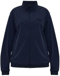 EA7 - Sweat Zippé À Patch Logo - Lyst