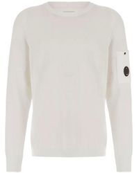 C.P. Company - Mesh Crew Neckline - Lyst