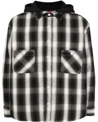 SAINT Mxxxxxx - Plaid Cotton Shirt Jacket - Lyst