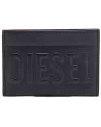 DIESEL - Dsl 3d Easy Leather Cardholder - Lyst