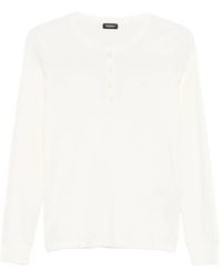 Emporio Armani - Buttoned Cotton Pyjama Set - Lyst