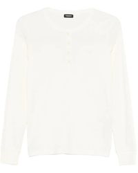 Emporio Armani - Buttoned Cotton Pyjama Set - Lyst