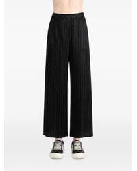 Pleats Please Issey Miyake - Pleated Wide-Leg Trousers - Lyst