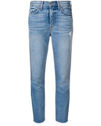 GRLFRND 'Instant Karma' Jeans - Blau