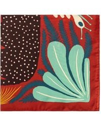 Etro - X Tabby Booth Floral-Print Silk Scarf - Lyst