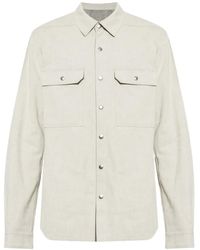 Rick Owens - Giacca-Camicia Con Tasche - Lyst