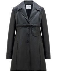 Courreges - Cappotto sartoriale Heritage con cintura - Lyst