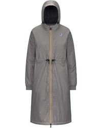 K-Way - Le Vrai 4.0 Drawstring Hooded Coat - Lyst