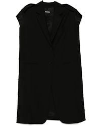 Moohong - Single-Breasted Coat - Lyst